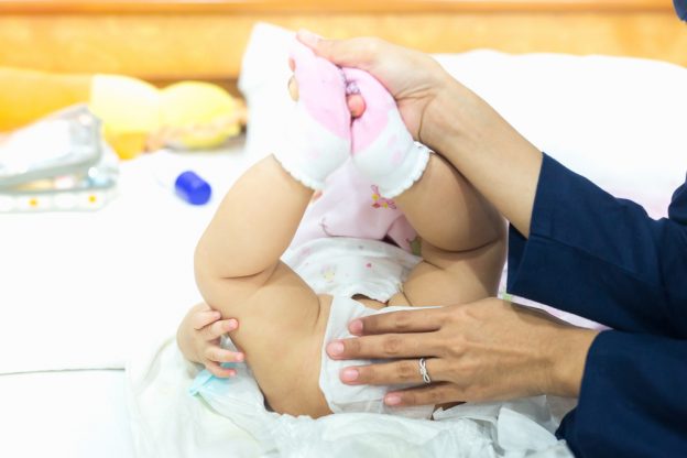 Woher kommt Durchfall bei Babys
